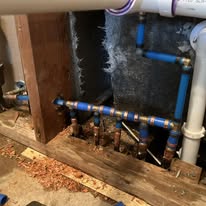 Repiping a broken pipe in Wichita Falls, TX. TP Plumbing
