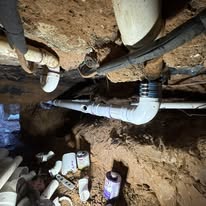 Emergency plumbing project done by TP Plumbing. Based in Holliday but serving Wichita Falls with emergency plumbing solutions.